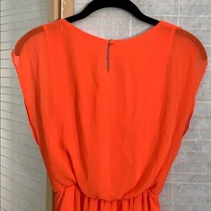 LUSH Orange sun dress